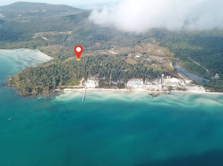 land plots for sale on Pagoda beach in Koh Rong island, Cambodia hard title