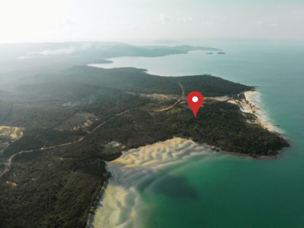 hard title seaview land for sale on Pagoda beach in Koh Rong island, Cambodia