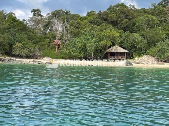the whitesand beachfront land for sale on koh rong samloem