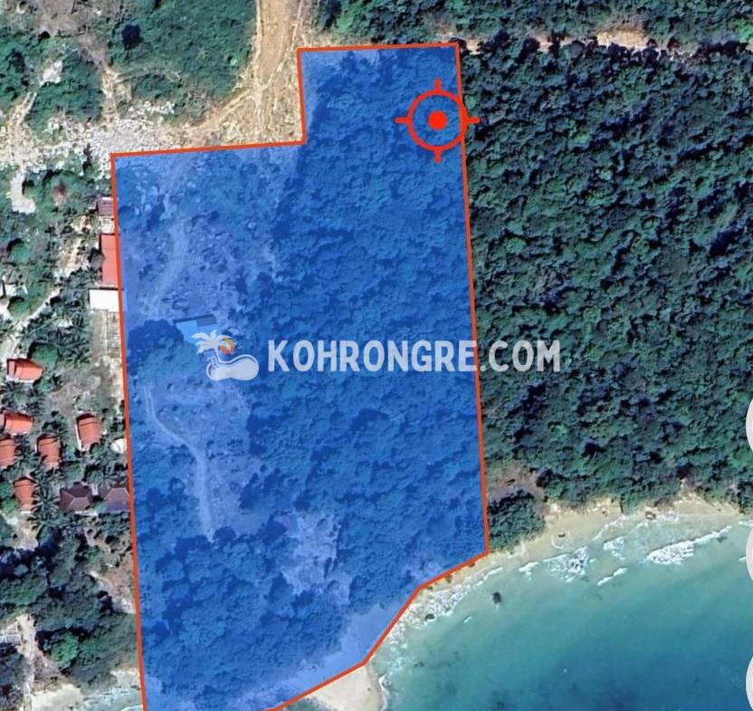 the whitesand beachfront land for sale on koh rong samloem