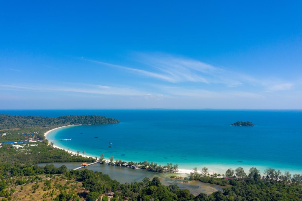 koh rong long set beach 4k land for sale cambodia